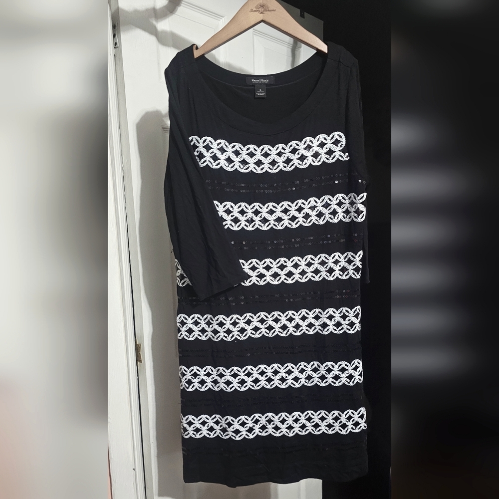 White house black market black dress size L